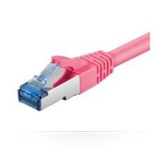 MicroConnect SFTP CAT6A 2M Pink LSZH - High-Performance & Reliable Networking Cable